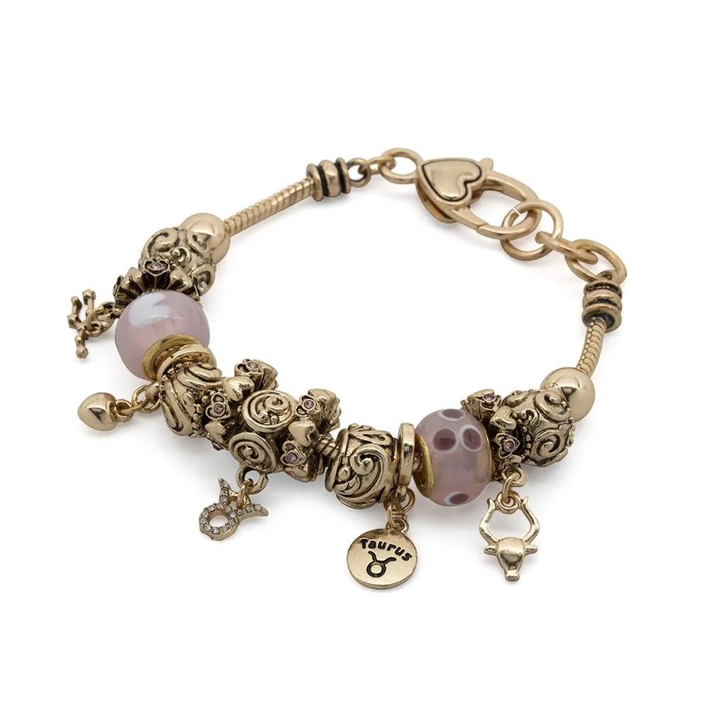 Taurus Zodiac Charm Bracelet 2
