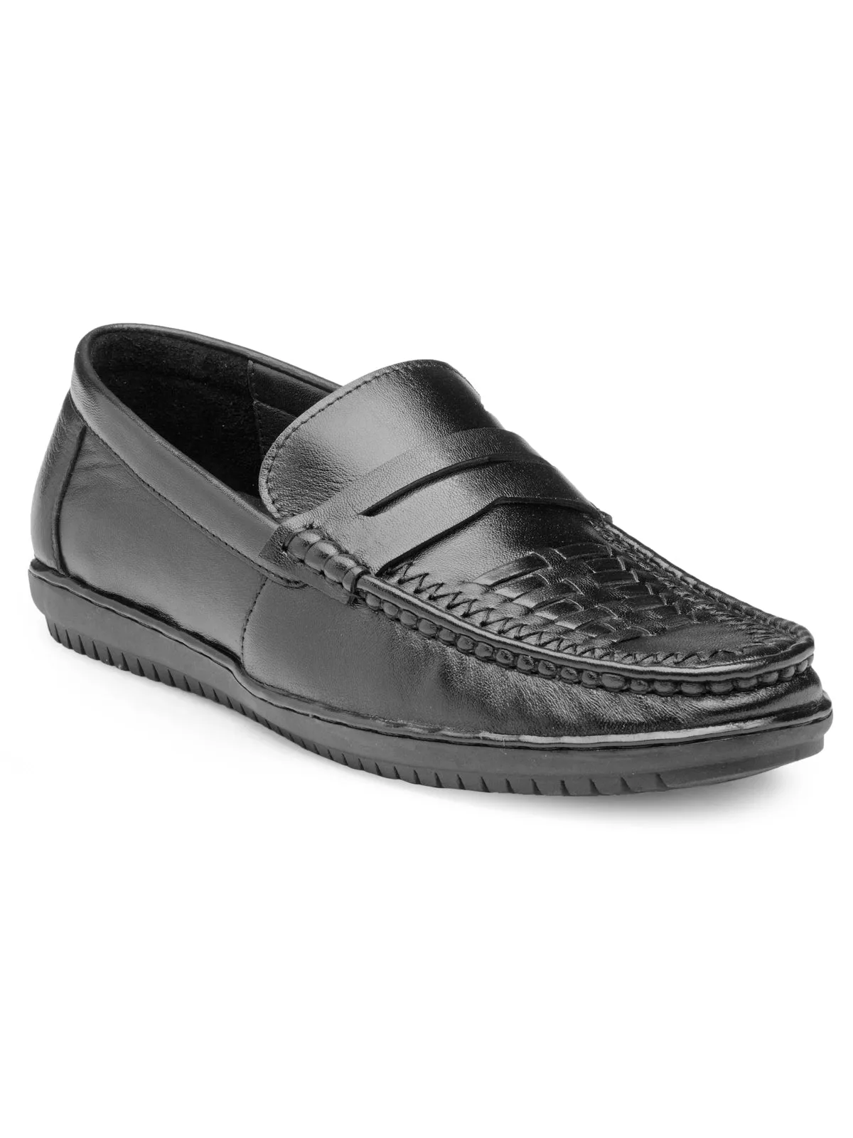 Teakwood Genuine Leather Slip-ons Shoes