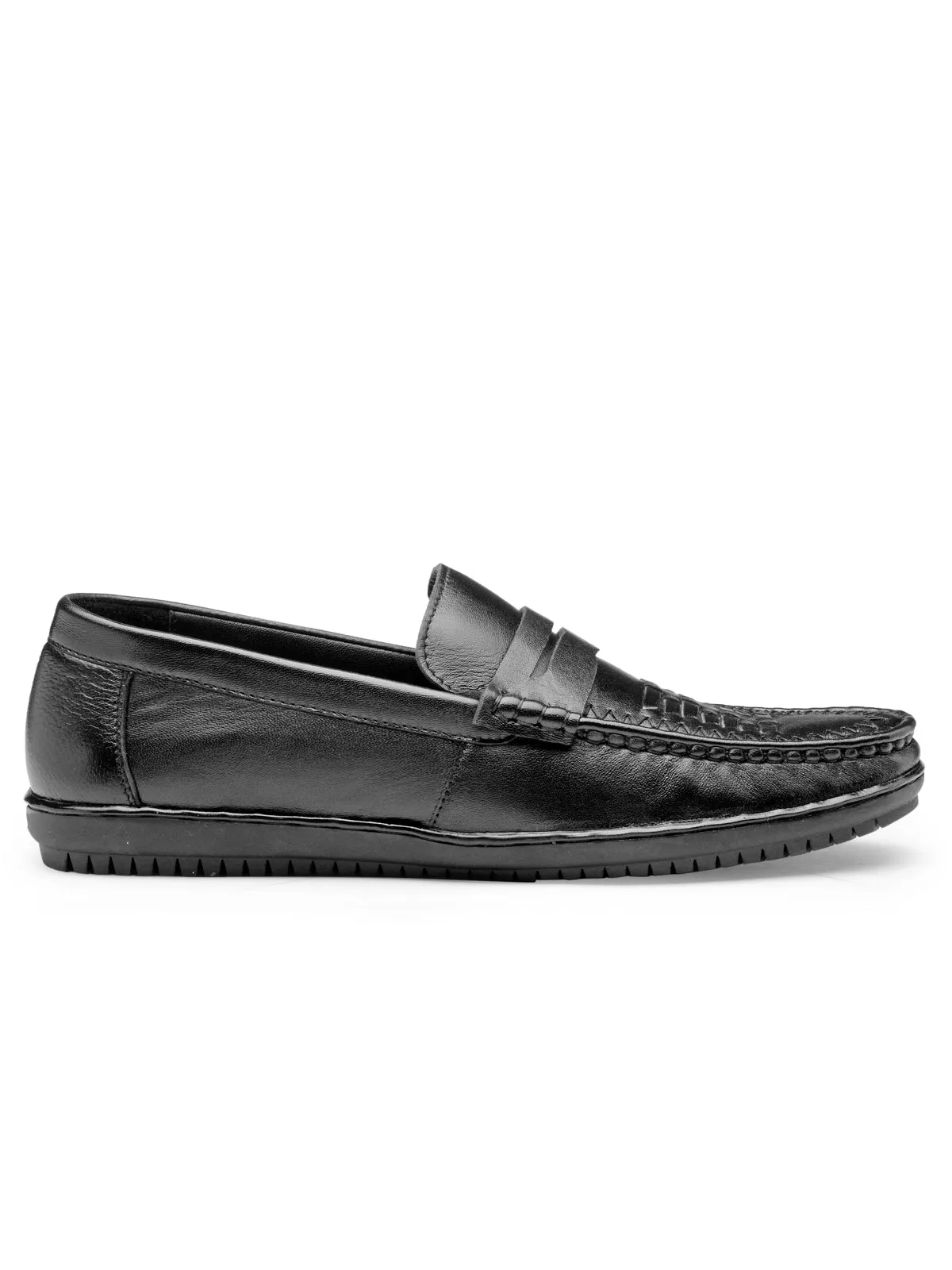 Teakwood Genuine Leather Slip-ons Shoes