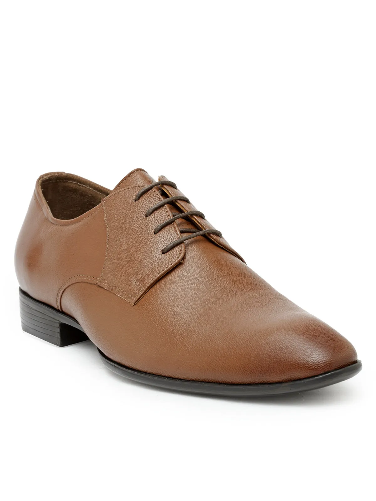 Teakwood Leather Tan Formal Shoes