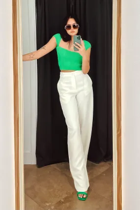 The Big Boss Energy High Waist Wide Leg Trousers