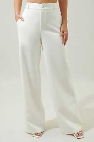 The Big Boss Energy High Waist Wide Leg Trousers