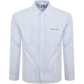 Tommy Jeans Classic Long Sleeve Shirt Blue