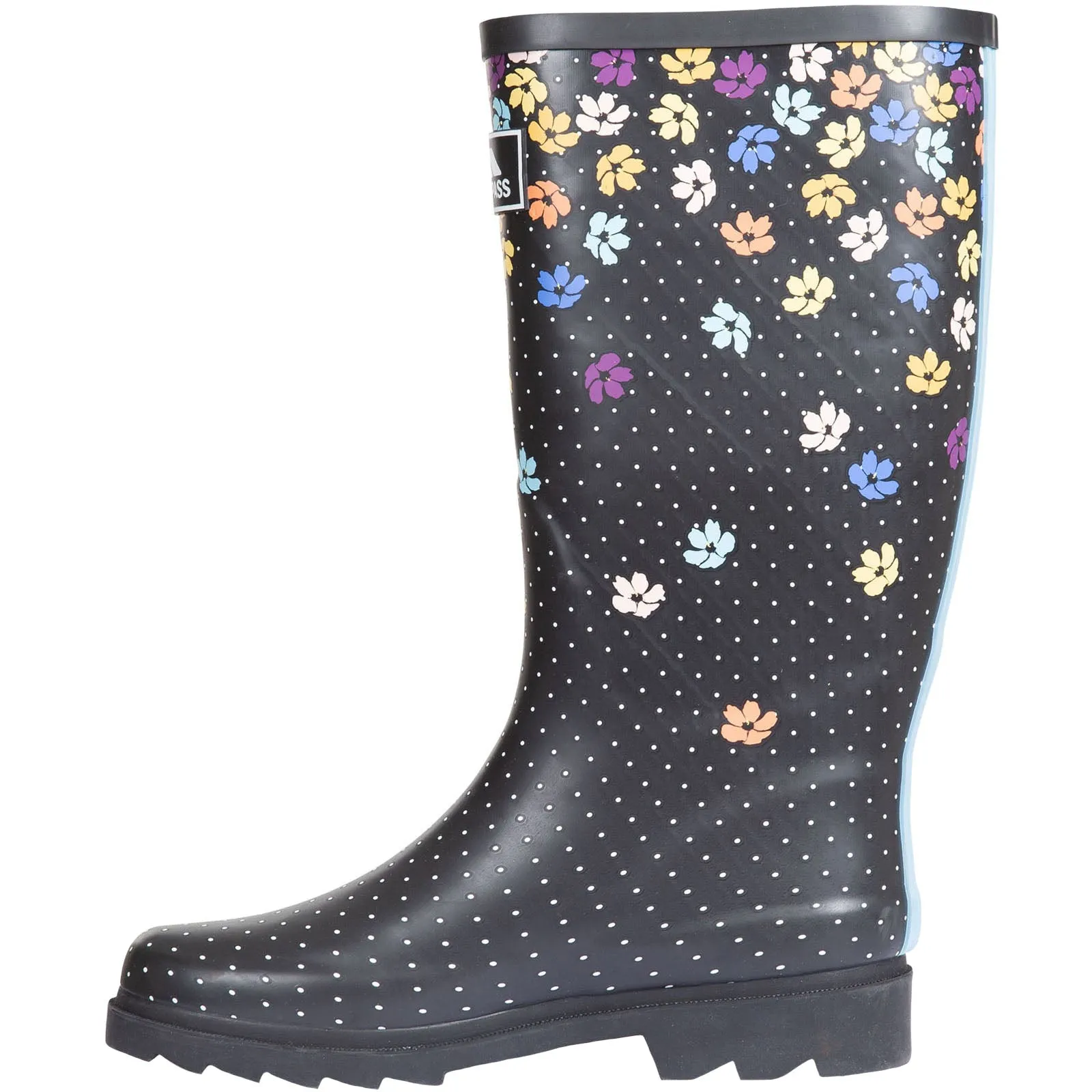 Trespass Womens Samira High Rise Wellington Boots - Daisy Print