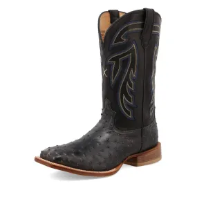 Twisted X Men's Black Square Toe Boot - Ruff Stock Collection