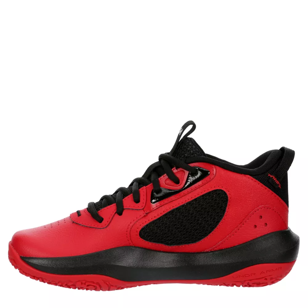 UNDER ARMOUR  BOYS LITTLE KID LOCKDOWN 6 BASKETBALL SHOE