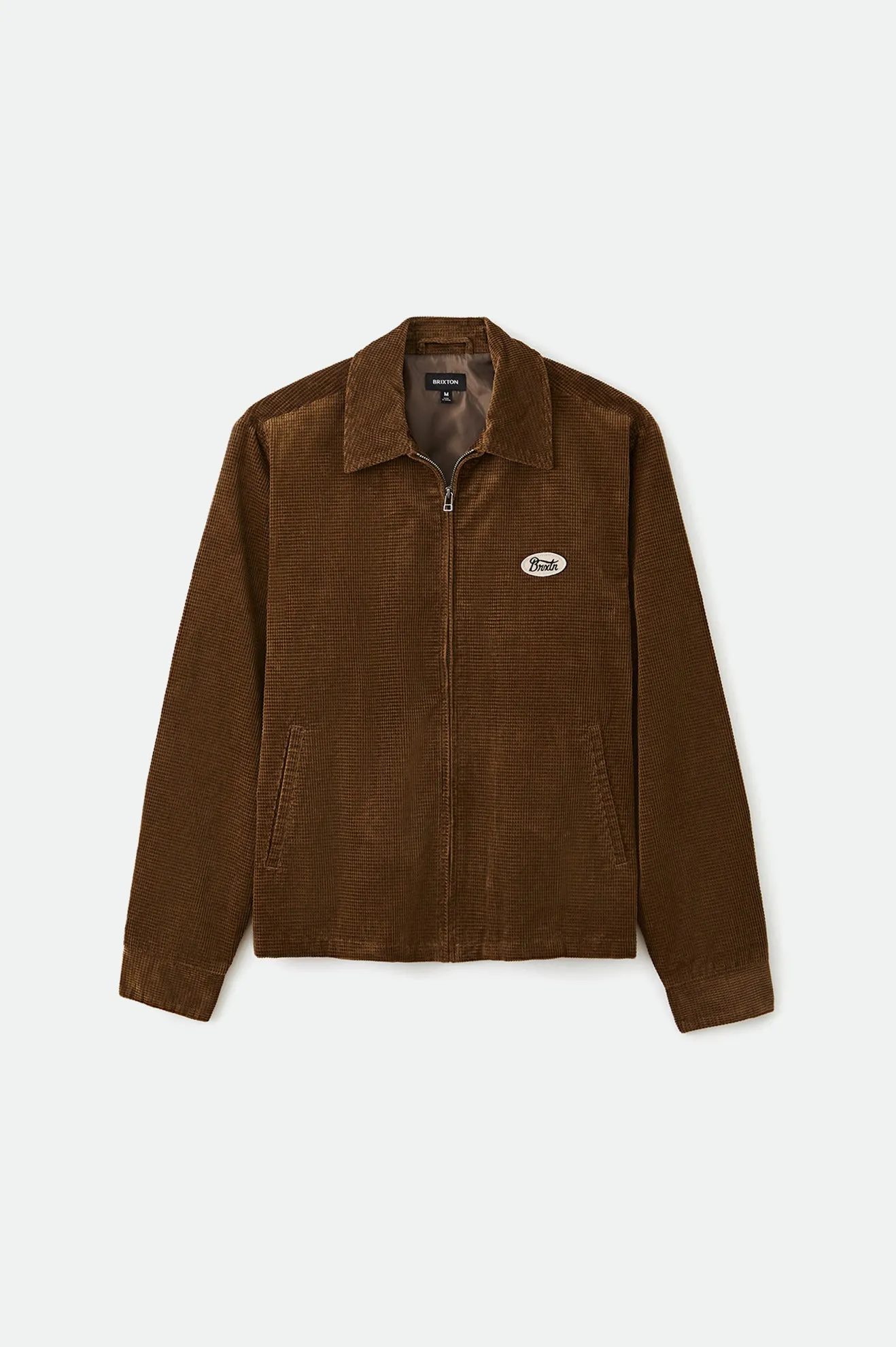 Utopia Men's Jacket - Brown Waffle Cord