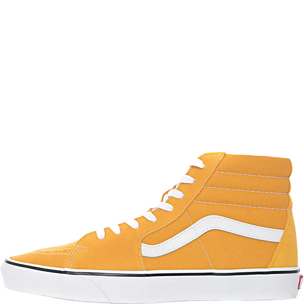 Vans Mens Yellow SK8-Hi Trainers