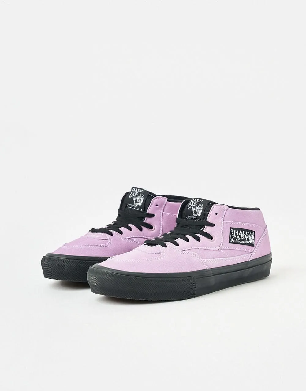 Vans Skate Half Cab Shoes - Lavender Fog/Black