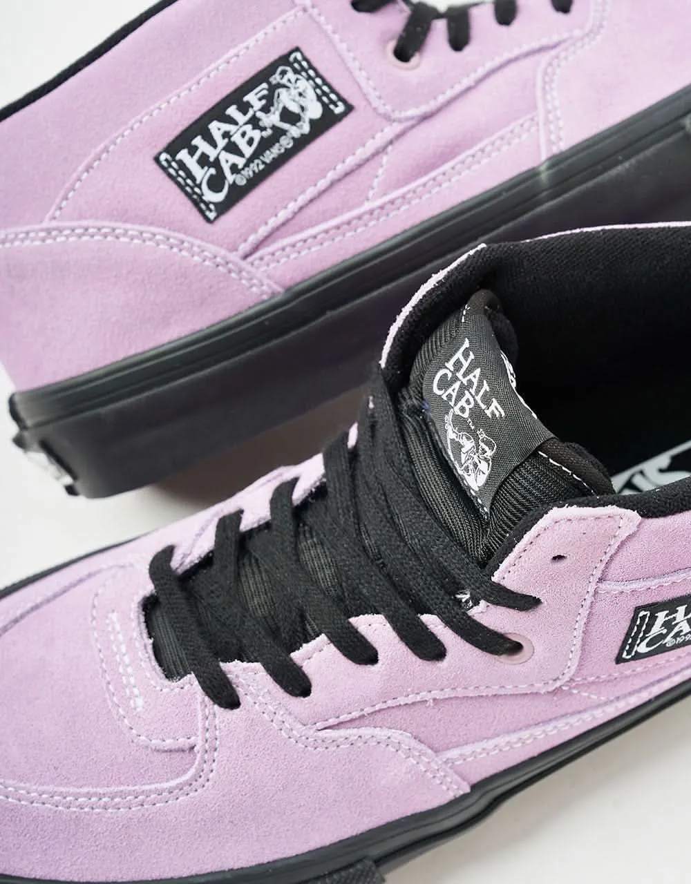 Vans Skate Half Cab Shoes - Lavender Fog/Black