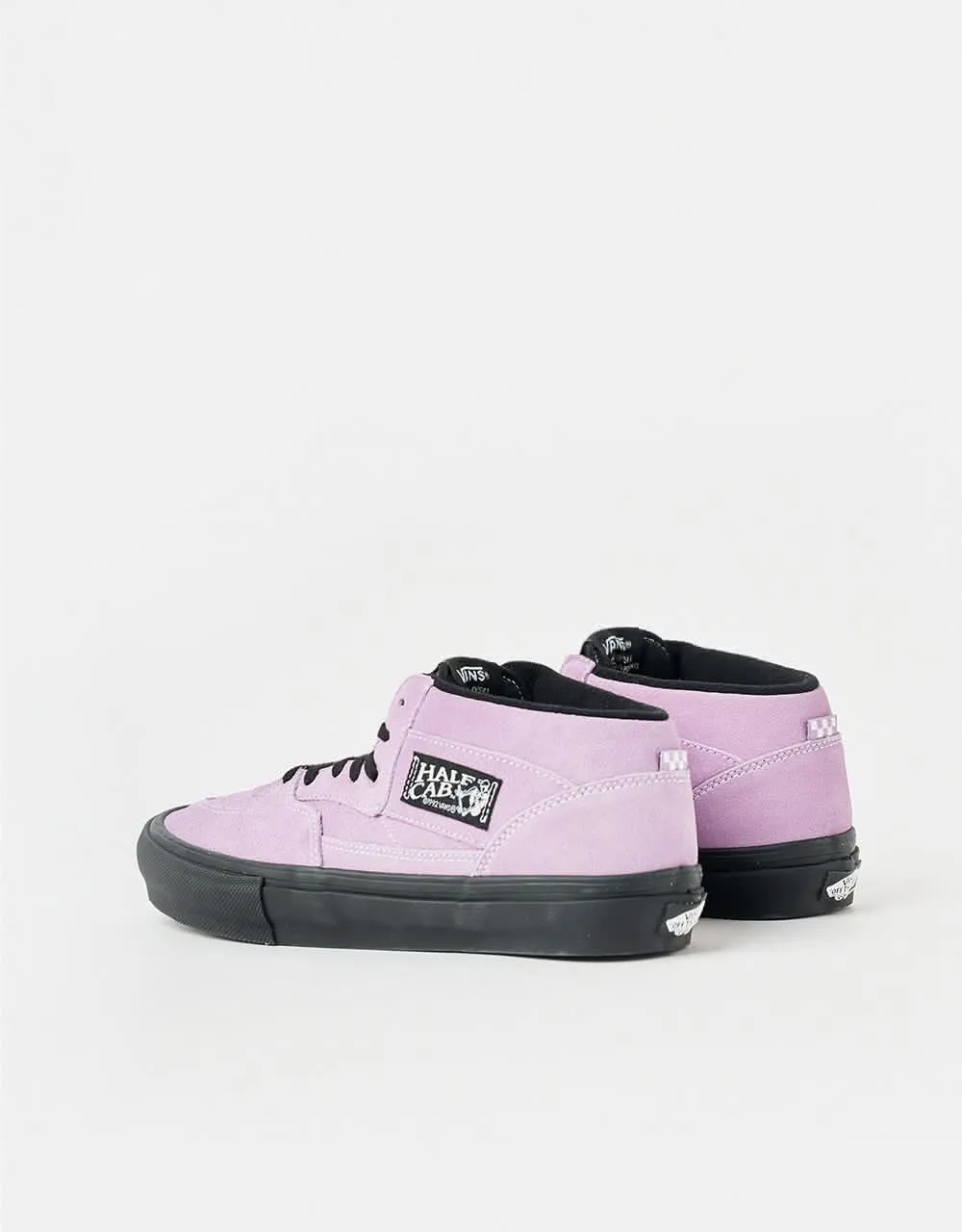 Vans Skate Half Cab Shoes - Lavender Fog/Black