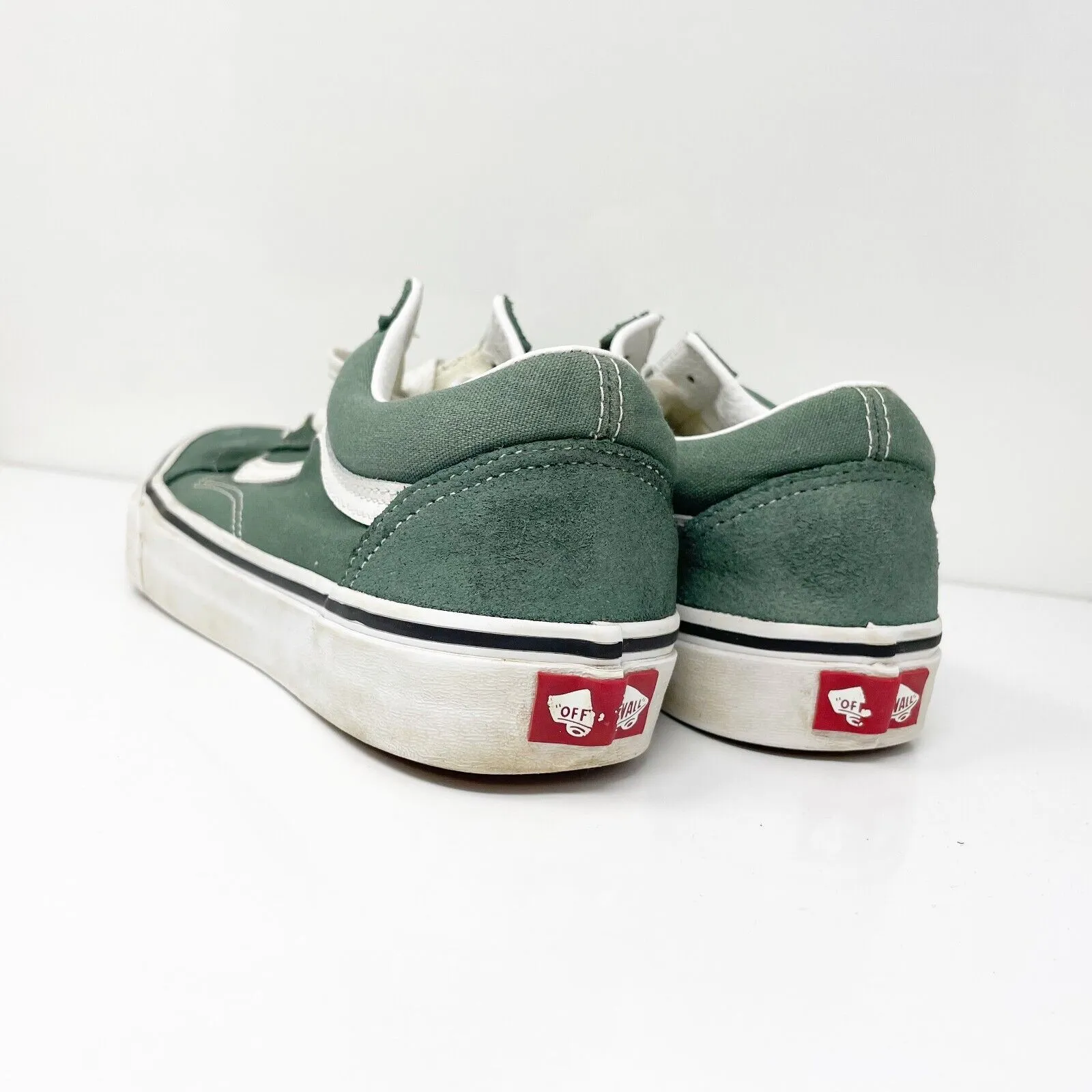 Vans Unisex Off The Wall 751505 Green Casual Shoes Sneakers Size M 7.5 W 9