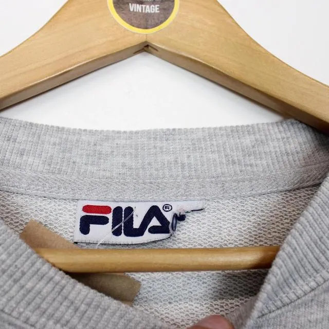 Vintage Fila Spellout Sweatshirt XL