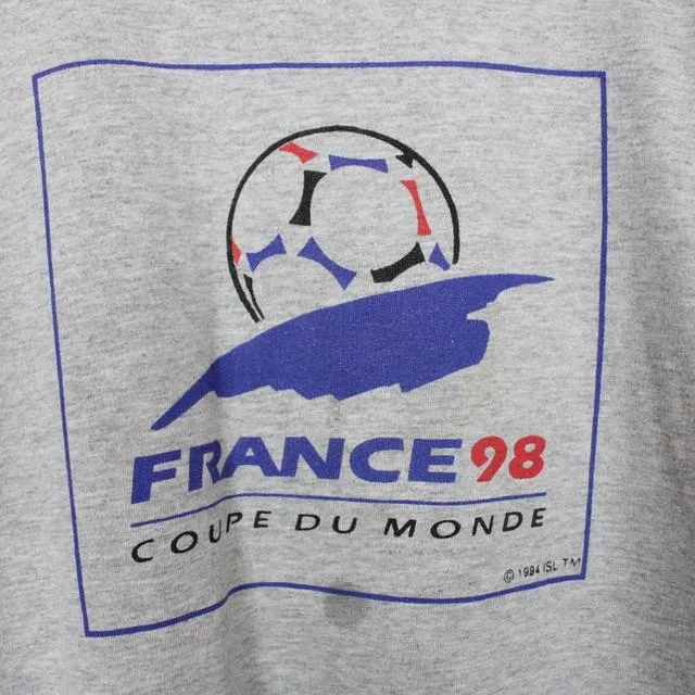 Vintage France 1998 World Cup Sweatshirt Large