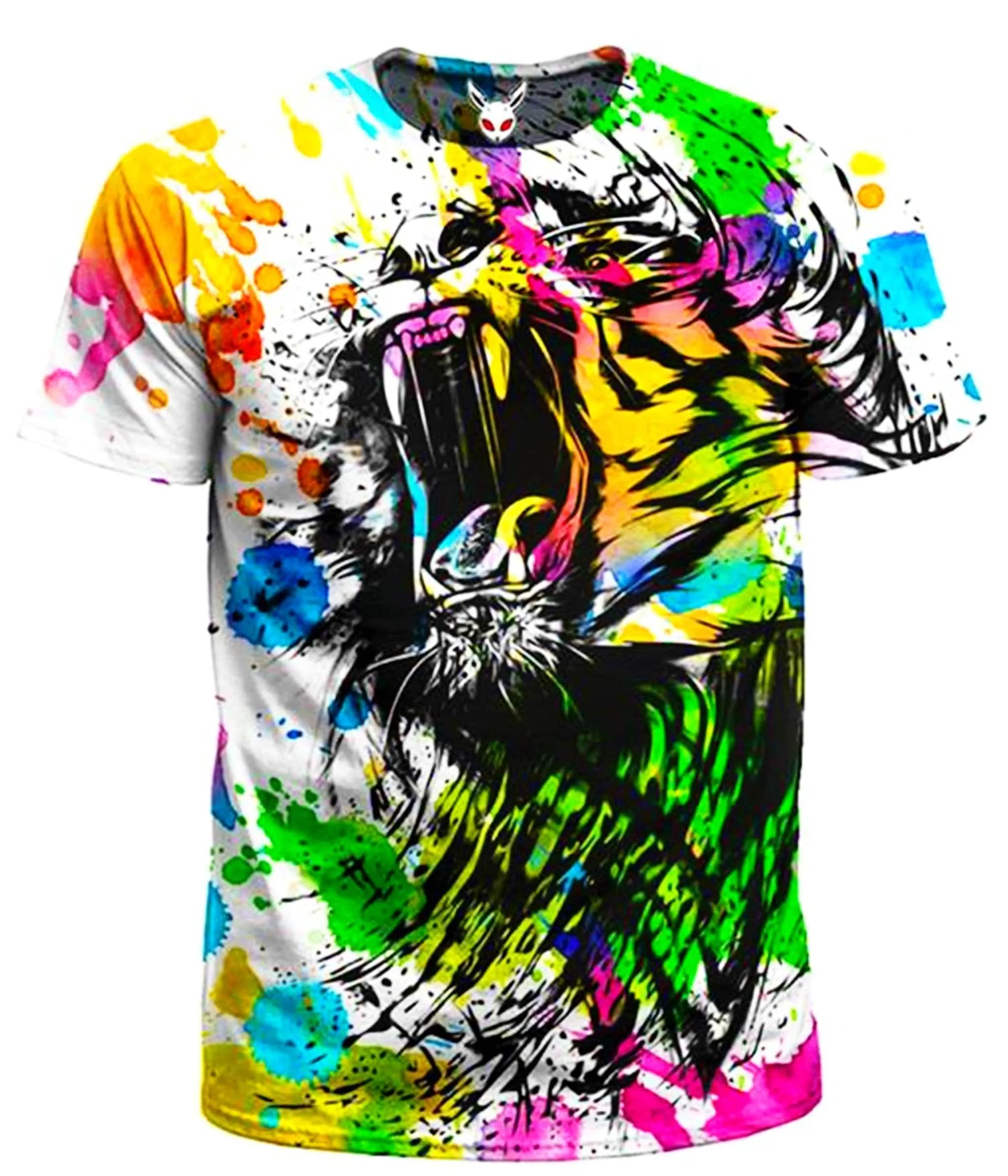 Watercolor Tiger Men's T-Shirt (Clearance)