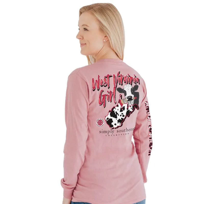 West Virginia Girl Long Sleeve Tee