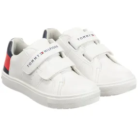 White Logo Trainers