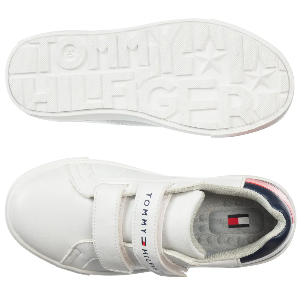 White Logo Trainers