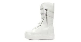 White High Top Sneakers