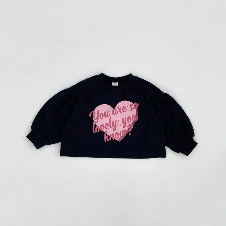 Wholesale Baby Girls Love Heart Letter Tops 231130137