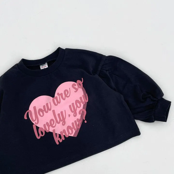 Wholesale Baby Girls Love Heart Letter Tops 231130137