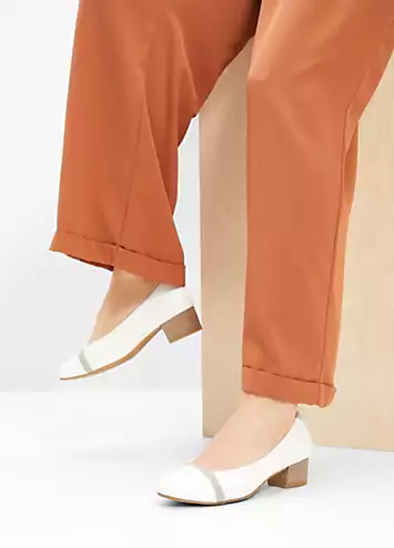 Wide Fit Suede Look Heels by Jana | Look Again