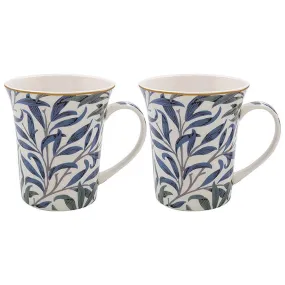 William Morris - Willow Bough - Set of 2 Mugs