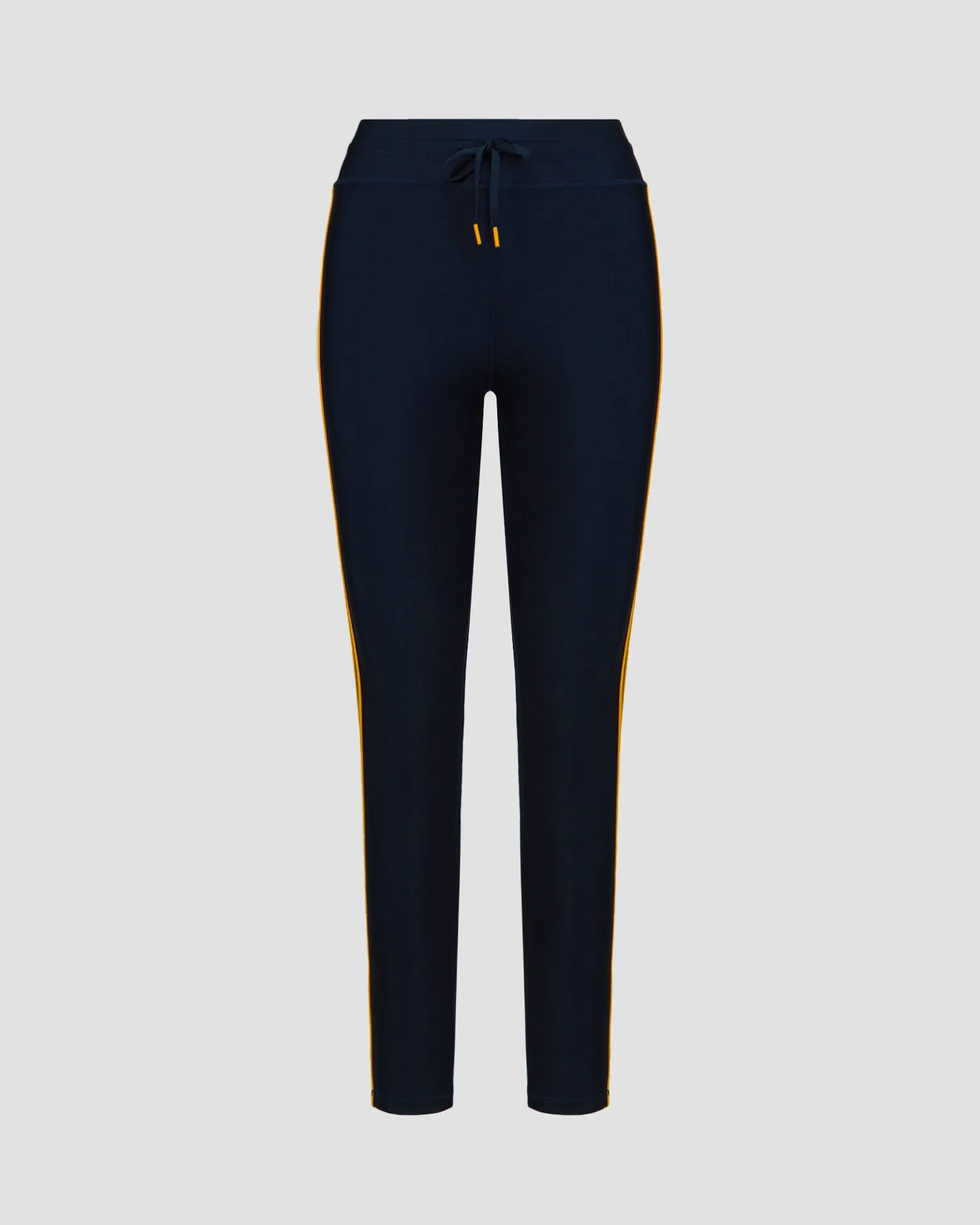 Women's navy blue trousers The Upside Oxford 25in Midi Pant usw124075-navy