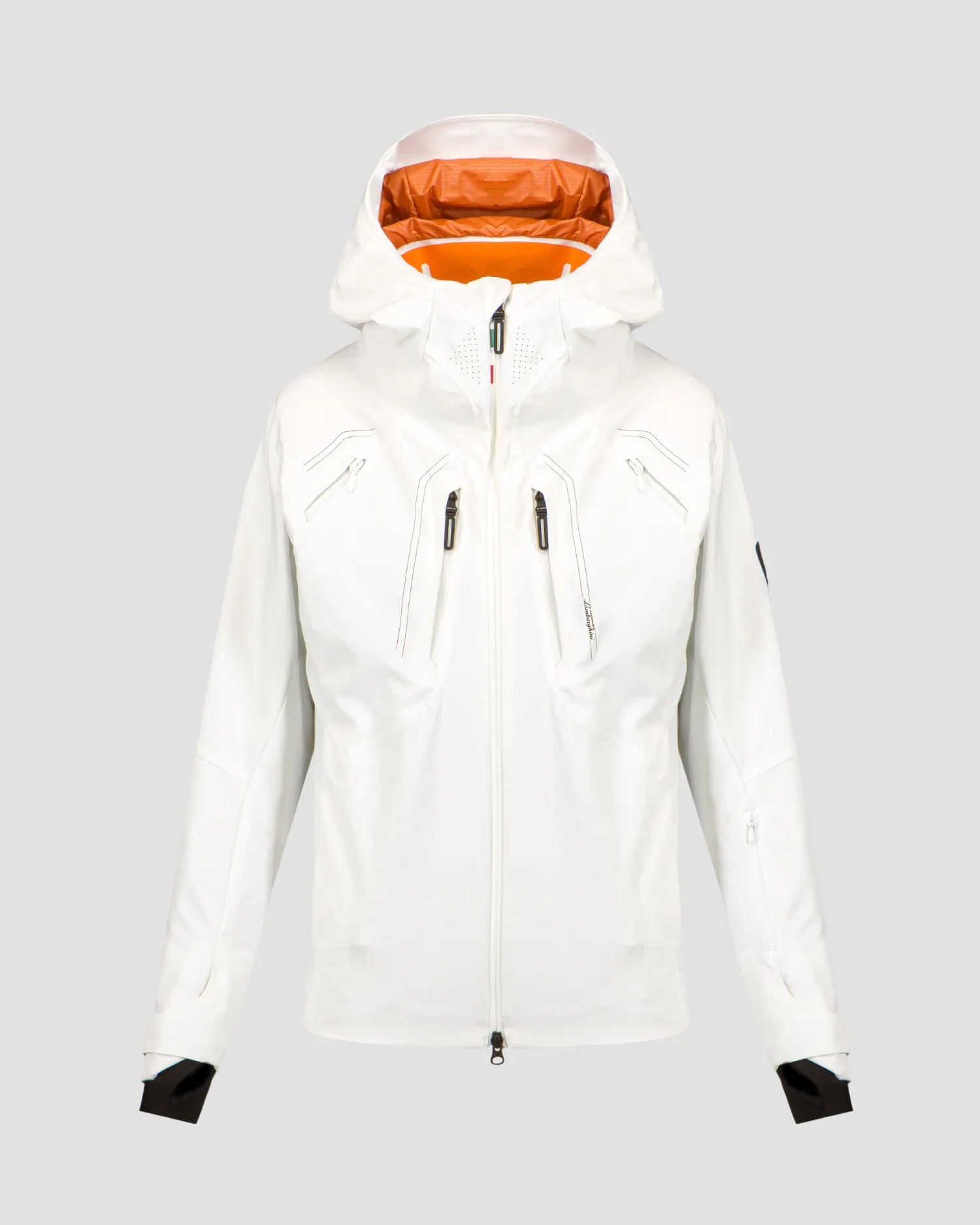 Women's Ski Jacket Descente x Lamborghini Streamline Insulated Jacket LAM44-002W-wht