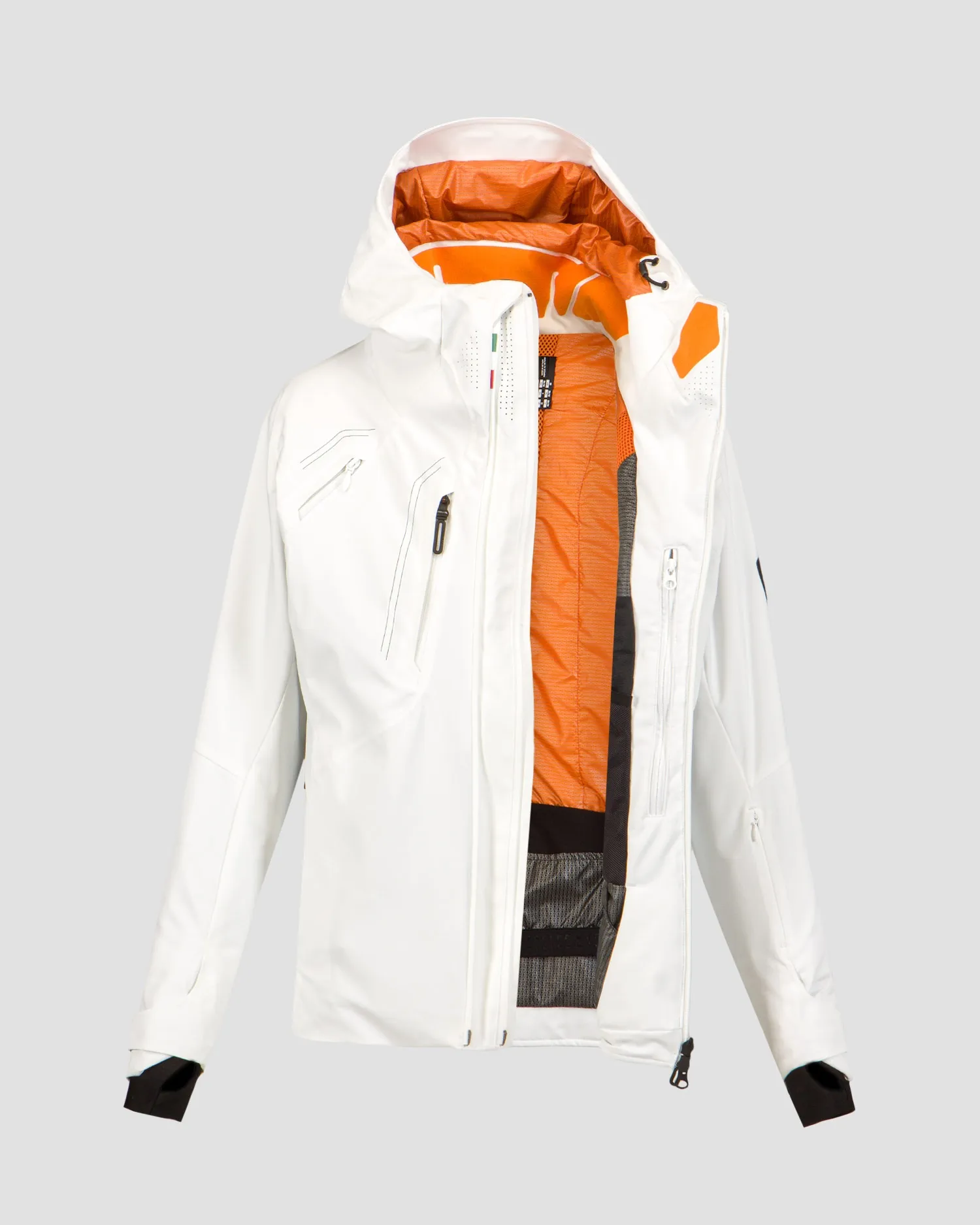 Women's Ski Jacket Descente x Lamborghini Streamline Insulated Jacket LAM44-002W-wht