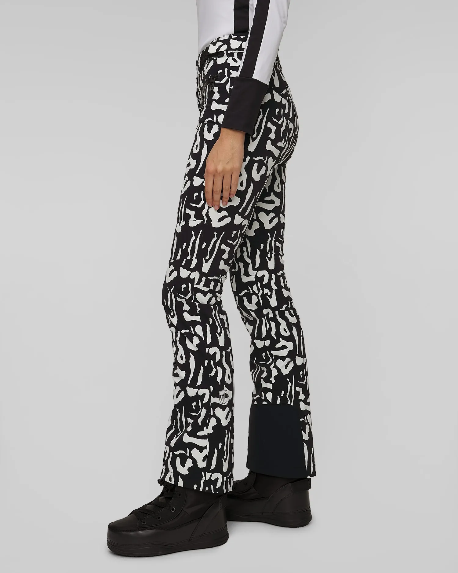 Women's ski trousers Toni Sailer Amis Print 342209P-201