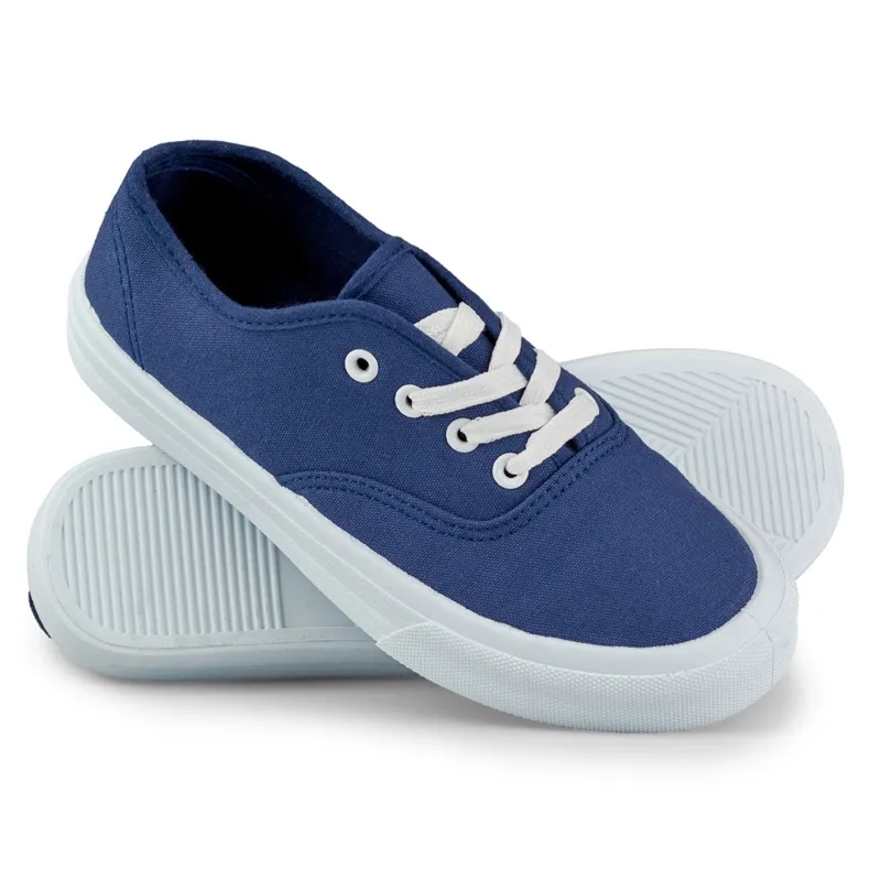 Women's blue sneakers