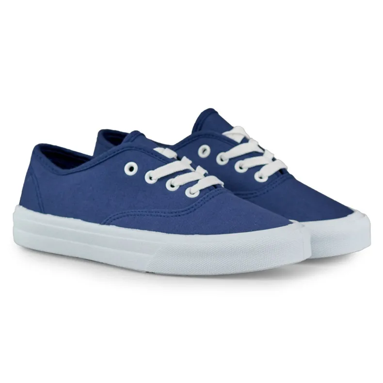 Women's blue sneakers