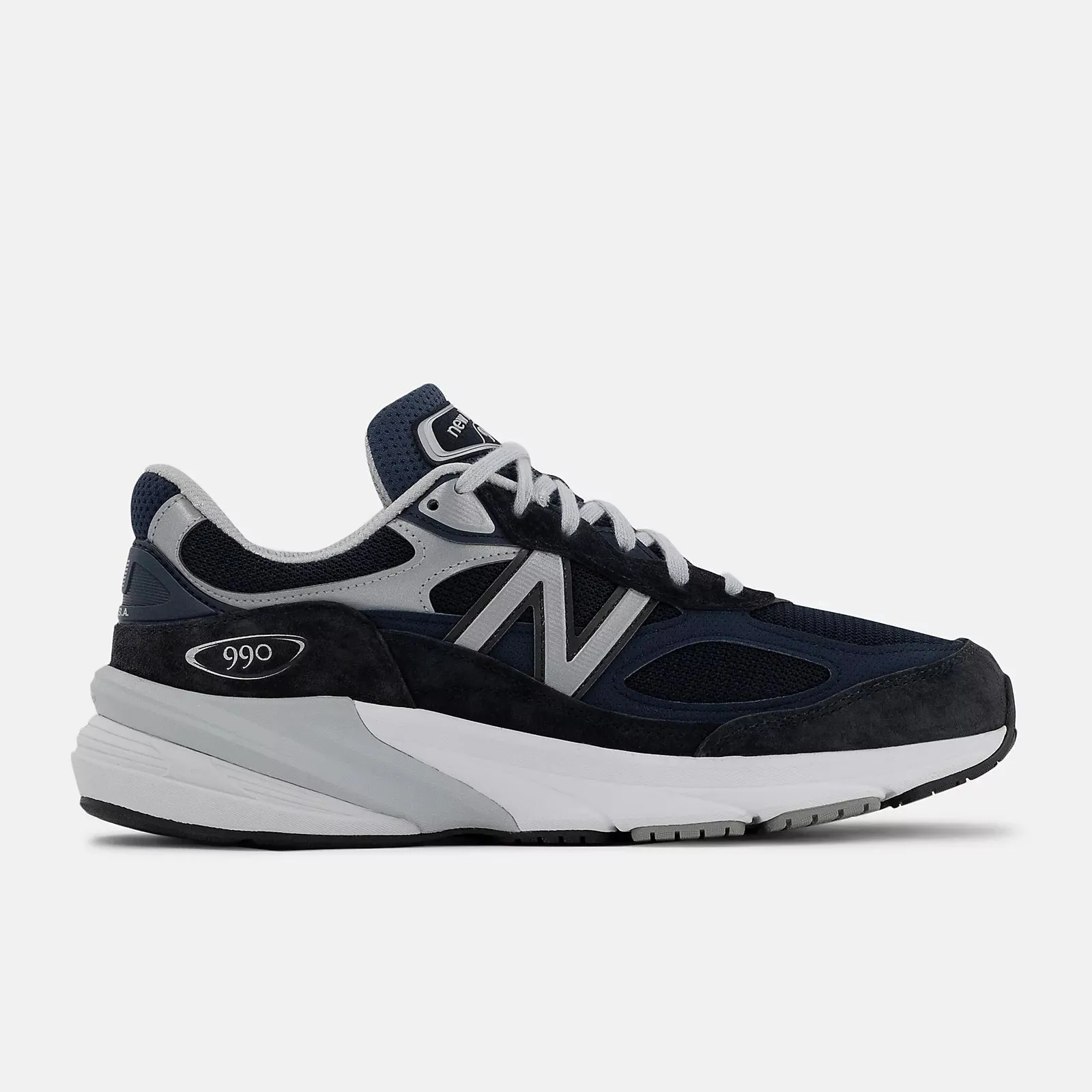  Women's 990 Navy with White V6  