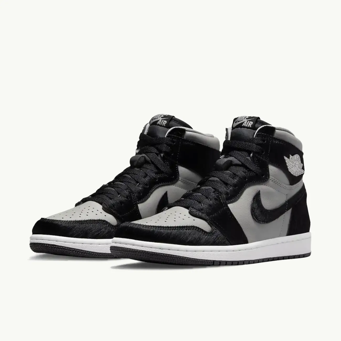 Women's Air Jordan 1 Retro High - Medium Grey/Black/White