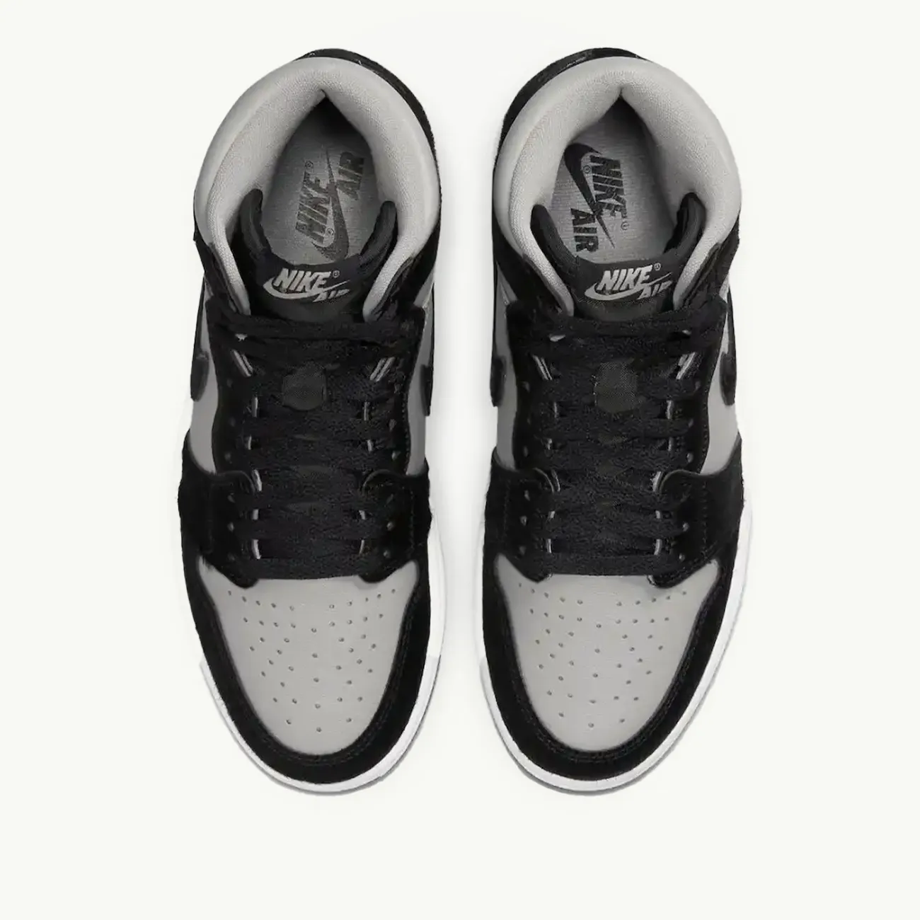 Women's Air Jordan 1 Retro High - Medium Grey/Black/White