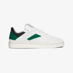 Women's Court | White-Black-Kelly Green