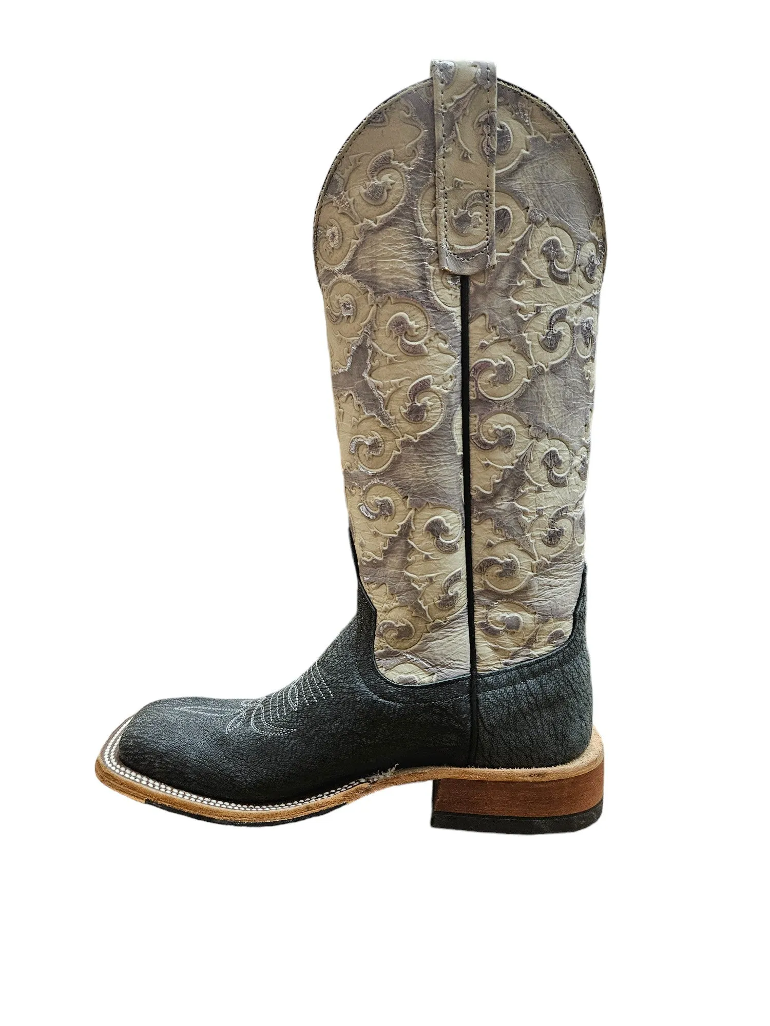 Women’s Embossed Leather Boots