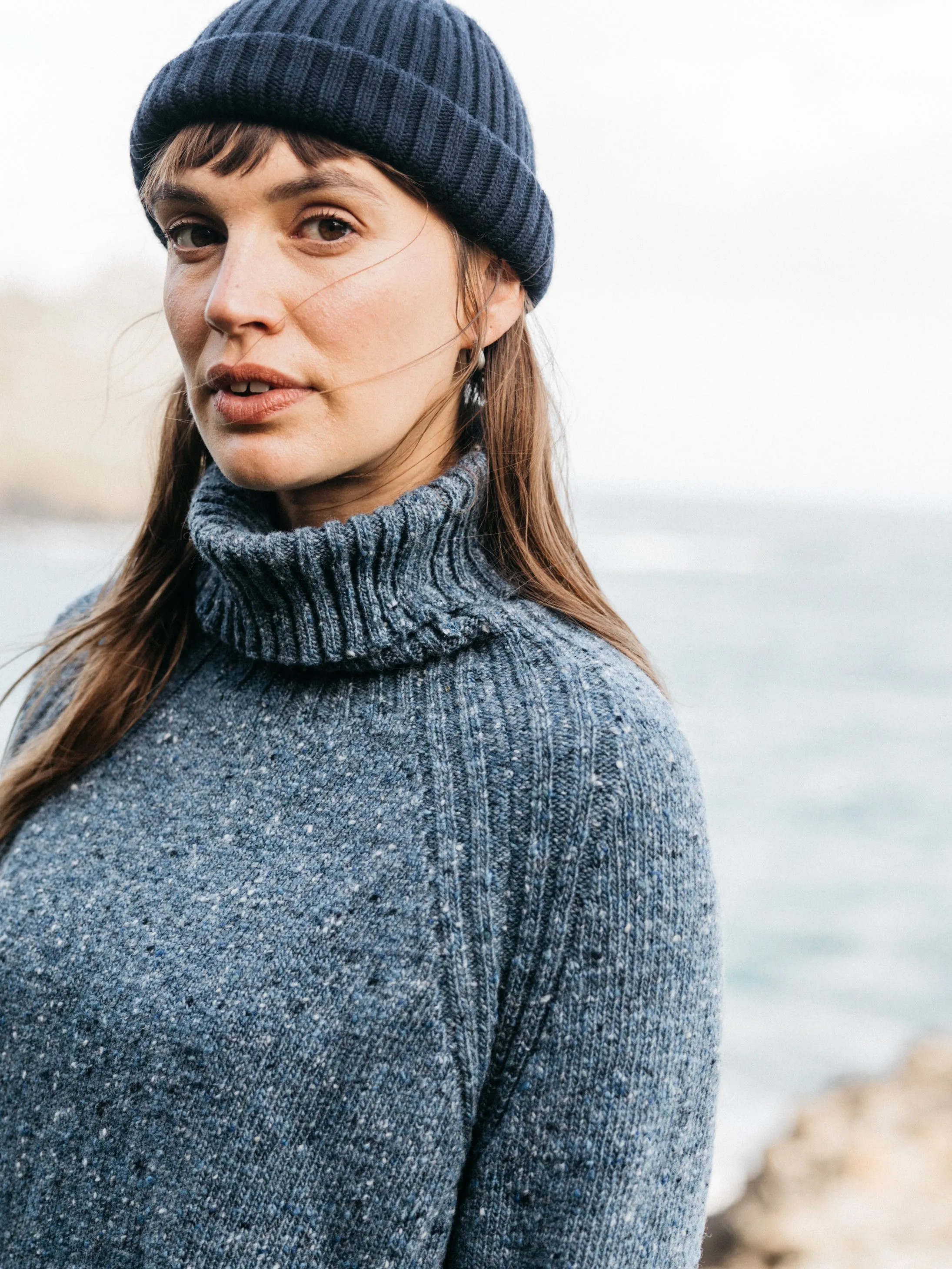 Women's Farne Roll Neck Knit Jumper