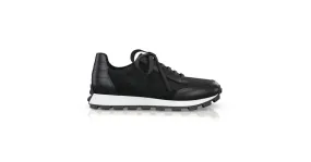 Women's Leather Running Sneakers 56518