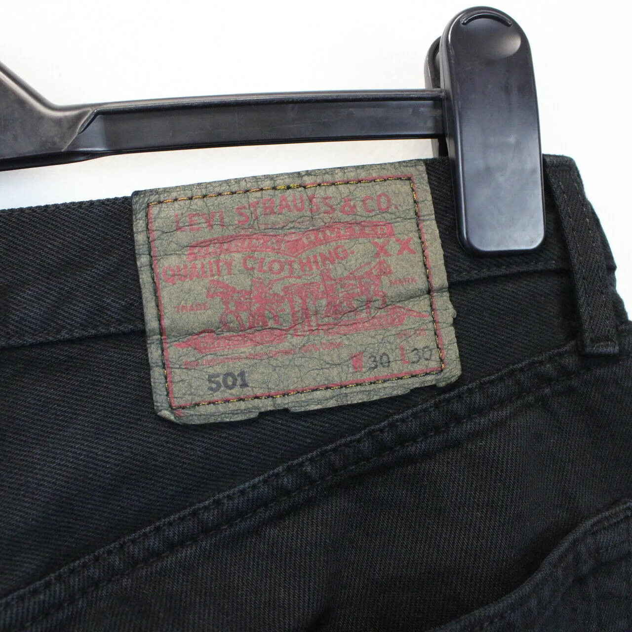 Womens LEVIS 501 Jeans Black | W30 L28