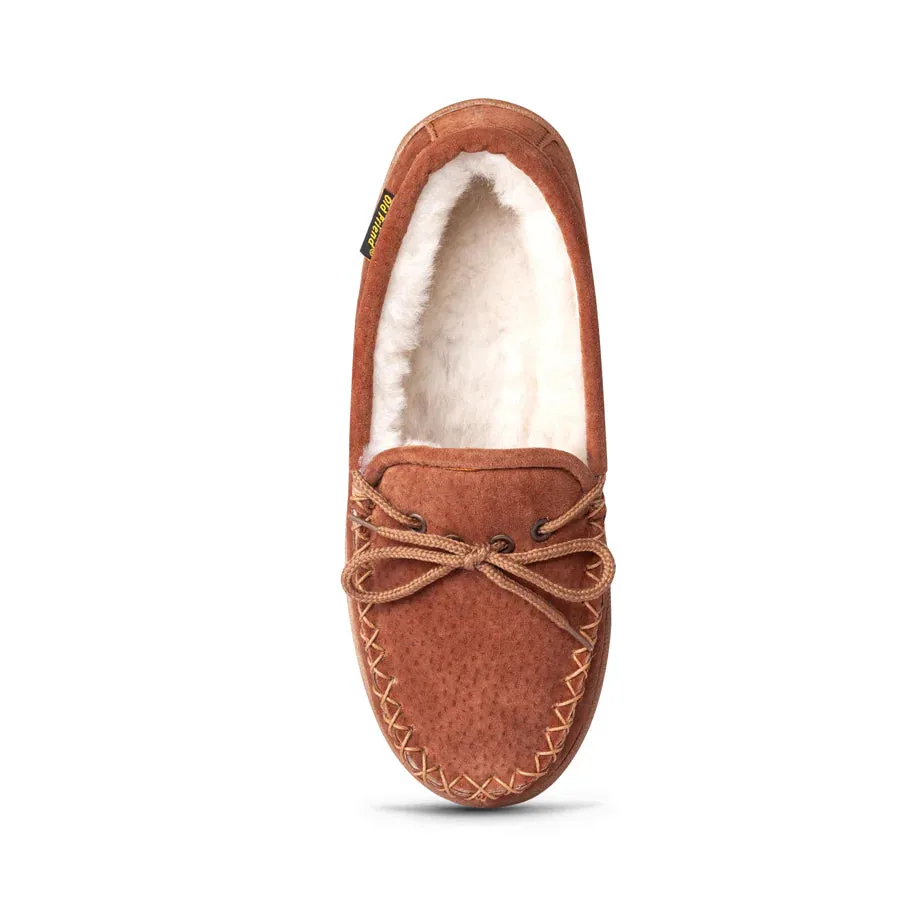  Women's Loafer Moccasin in Chestnut II  