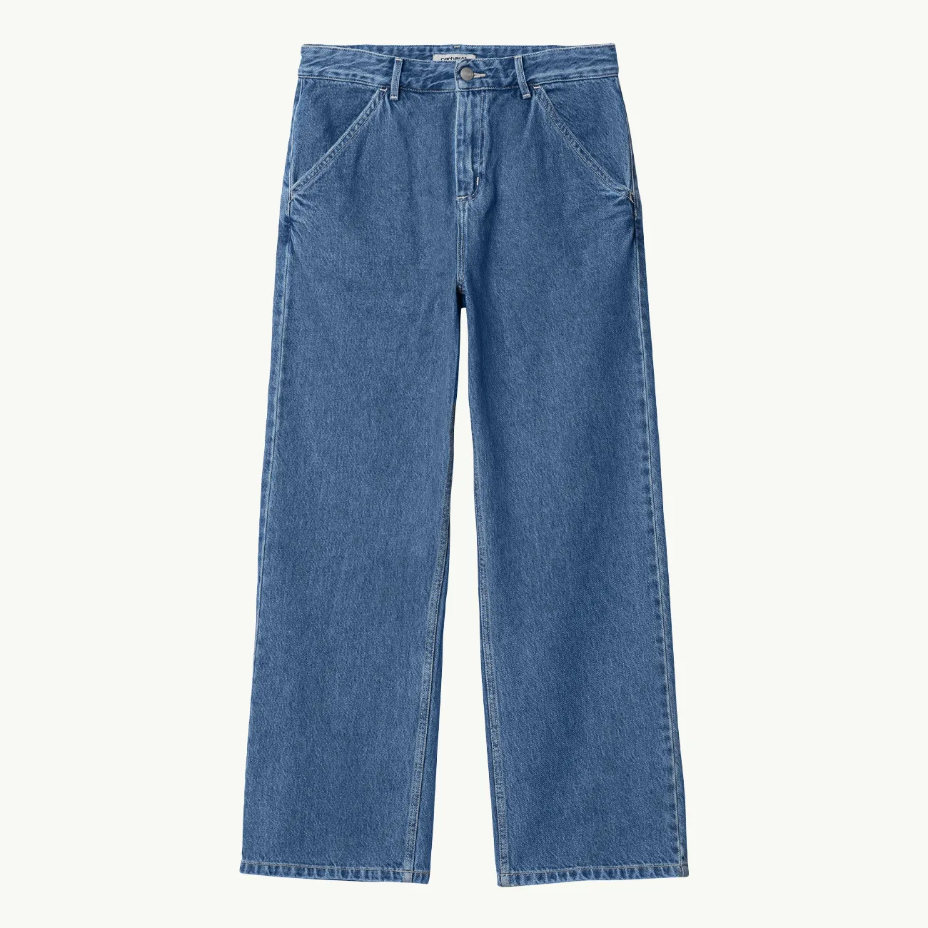 Women's Simple Pant - Blue Stone Washed