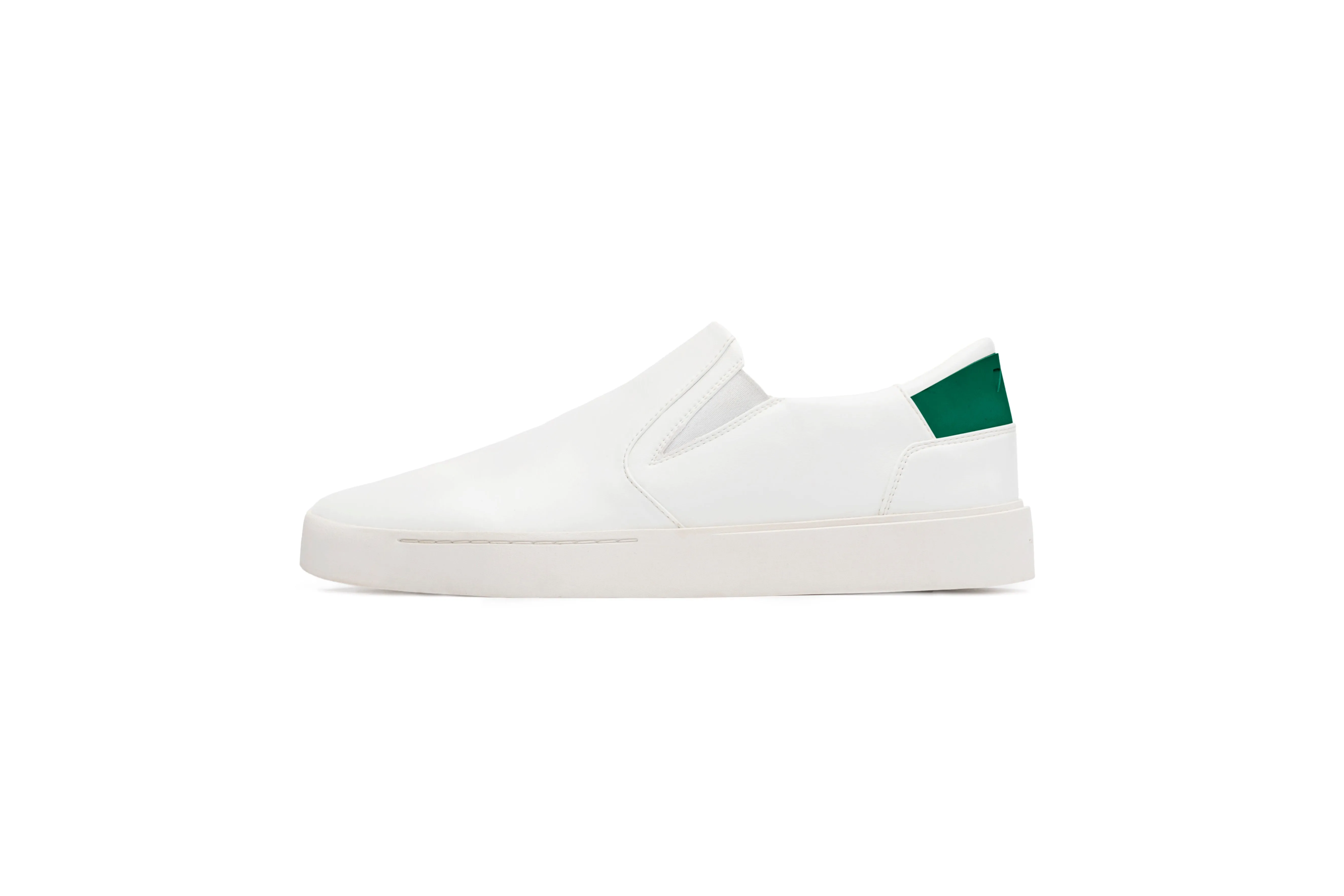 Women's Slip On | White-Jade