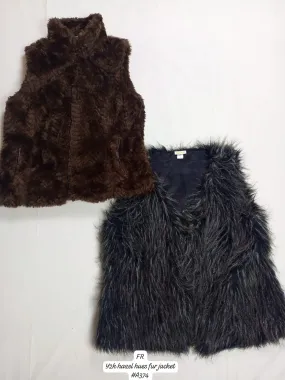 Y2K Hazel Hues Fur Jacket