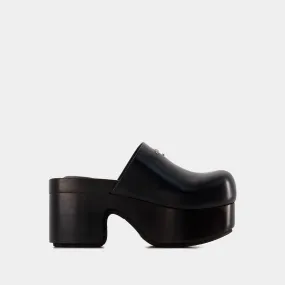 Zoe Mules - Alexander Wang - Leather - Black